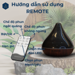 Máy khuếch tán Chóp Đen 550ml