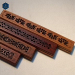 Xông trầm gỗ dài nguyên khối