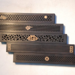 Máng đốt gỗ nguyên khối - gỗ đen