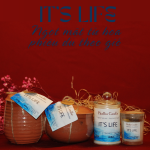 Nến Thơm IT'S LIFE 60ml hũ đất nung - hương biển cả xanh mát, giúp thư giãn, hỗ trợ giấc ngủ 