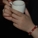 Vòng trầm phối đá Darling 90