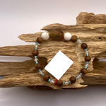 Vòng trầm phối đá Blue 270