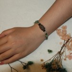 Vòng trầm phối đá Carpentry 190