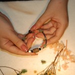 Vòng trầm phối đá Carpentry 190