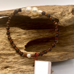 Vòng tay trầm phối đá Nguyệt lửa 246