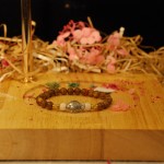 Vòng tay trầm phối đá pure love 96-1