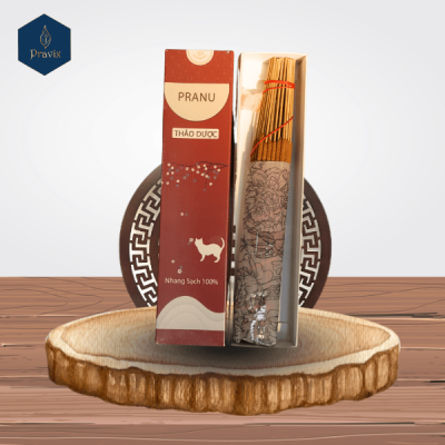 Nhang quế PRANU - Nhang sạch tốt cho sức khoẻ mọi nhà.