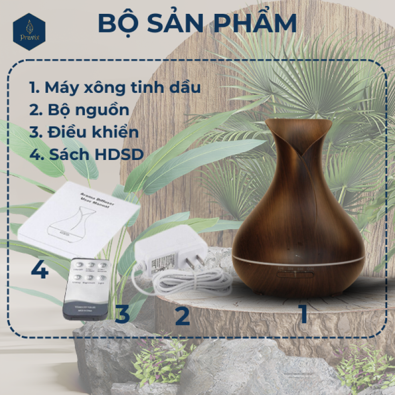 Máy khuếch tán Tulip 550ml