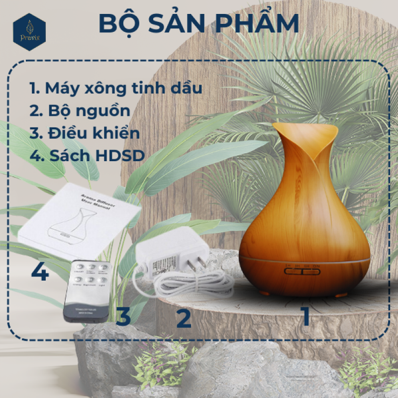 Máy khuếch tán Tulip 550ml