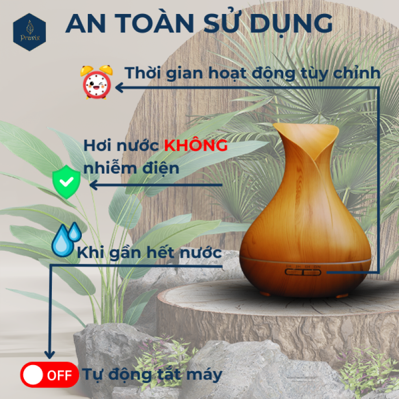 Máy khuếch tán Tulip 550ml