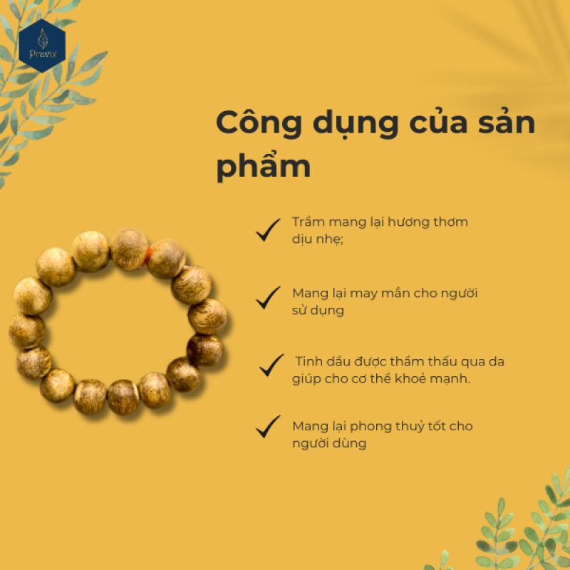 Vòng trầm hương 200