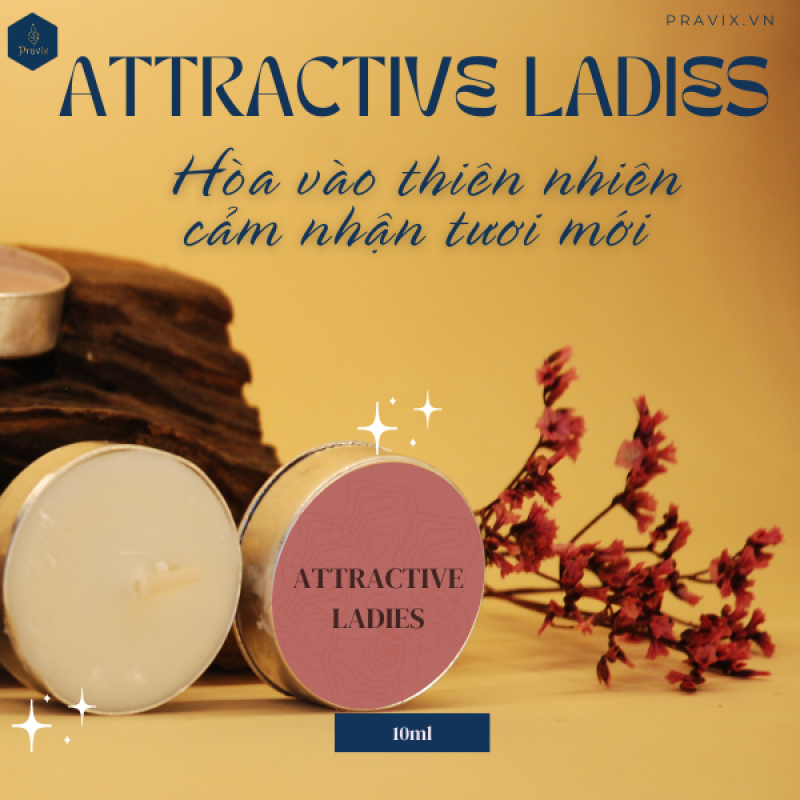 Nến Thơm ATTRACTIVE LADIES 9ml