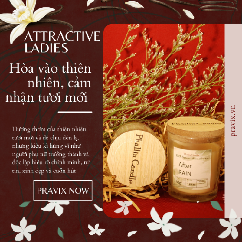Nến Thơm ATTRACTIVE LADIES 120ml