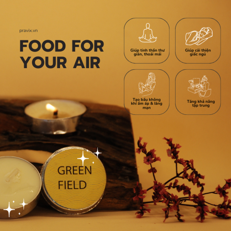 Nến Thơm GREENFIELD 60ml