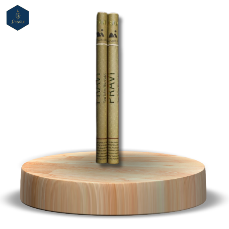 Tim Trầm PRAVI ống gỗ - 30 cây